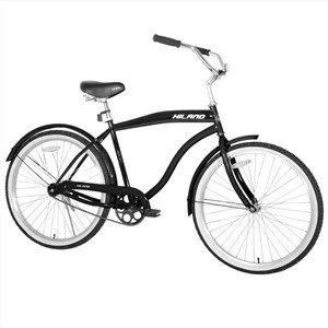 Black Men Beach Cruiser Bicicleta