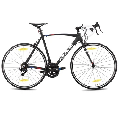 Bike Hiland Road Bike Shimano 14 velocitats Light Pish Light Fram