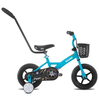 Bicicleta per a nens JOYKIE JOYSTAR de 10/12 polzades per a nens i nenes d'1 a 4 anys, bicicleta per a nens petits amb rodes d'entrenament i cistella Bicicleta per a nens